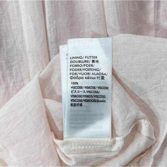 Ilse Jacobsen Dress Women 6 Pink Maxi Flowy Coquette Romantic Lightweight Cotton - Picture 7 of 16